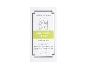 MISSHA - Speedy Solution Anti Trouble Patch Set | 24 Patchs pour Boutons et Points Noirs | Réduit l'Inflammation et Absorbe le Sébum | Protection Bactérienne | Pour une Peau Claire et Saine