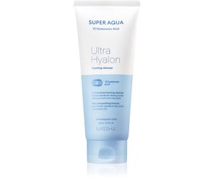 Missha Super Aqua 10 Hyaluronic Acid mousse nettoyante hydratante 200 ml