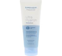 MISSHA - Super Aqua Ultra Hyalron Foaming Cleanser | Nettoyage en Profondeur | Hydratation avec Acide Hyaluronique | Pour Tous Types de Peau, 200 ml