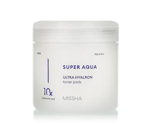 MISSHA Super Aqua Ultra Hyalron Toner Pads 90 pces