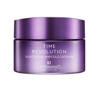 Missha Ampoule Time Revolution Night Repair 5X – Réparateur nocturne anti-âge, 50 ml