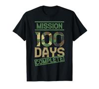 Mission 100 Days of School - Camouflage Complet pour garçons et Enfants T-Shirt