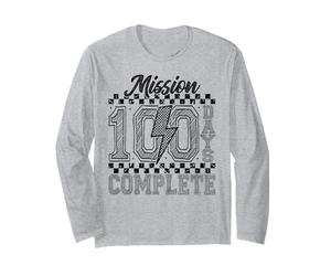 Mission : 100 Jours de fête Scolaire complète Un Enseignant Manche Longue