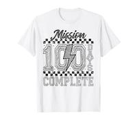 Mission : 100 Jours de fête Scolaire complète Un Enseignant T-Shirt