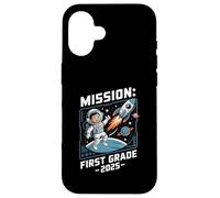 Mission 1st Grade Astronaut School Start Back To School Coque pour iPhone 16