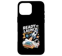 Mission 1st Grade Astronaut School Start Back To School Coque pour iPhone 16 Pro Max