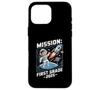Mission 1st Grade Astronaut School Start Back To School Coque pour iPhone 16 Pro Max