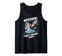 Mission 1st Grade Astronaut School Start Back To School Débardeur