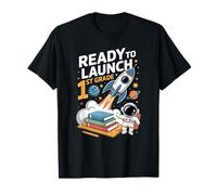 Mission 1st Grade Astronaut School Start Back To School T-Shirt