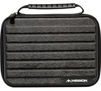Mission ABS-4 Darts Case Metallic Schwarz Darttasche