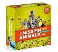 Mission animaux 250 photos - jeu de societe - rapidite observation defis - cherche et trouve - des 5 ans