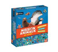 Nathan – Jeu d'observation Mission Animaux : Les Océans – Dès 4 ans – Jeu familial