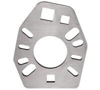 Mission Automotive Outil de serrage de l'étrier du pignon en acier inoxydable - Outil d'extraction extra fort pour desserrer les brides et les écrous du pignon - Trou supplémentaire de 1/2"