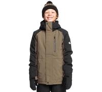 QUIKSILVER Mission Block Yth Jk - Enfant - Marron / Noir - taille 8 ans- modèle 2025