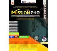 Mission CHO 3.0 | India's first certified and trusted guide for Community Health Officer (CHO), MLHP, CCH, ANM and Staff Nurse recruitment exams conducted by all states.