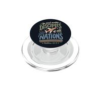 Mission chrétienne Voyage Avion Foi Voyage Message PopSockets PopGrip pour MagSafe