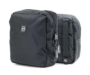 Mission Darkness MOLLE Faraday Pouch. Military-Grade Bag Attaches to Any MOLLE Webbing System. RF Signal Blocking + Anti-Hacking/Tracking/Spying + Data Privacy for Phones, Tablets & Electronic Devices