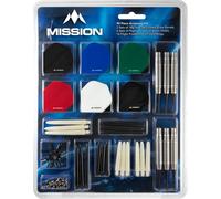 Mission Dart Accessory Kit - 90 Teile - Softdart