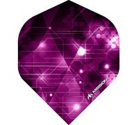 Mission Darts Astral F2862 Lot de 3 ailettes pour fléchette 100 microns Standard N°2 Rose