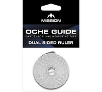 Mission Darts BX078 | Ruban à mesurer pour cible de fléchettes et guide de mise en place facile