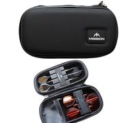 Mission Darts Étui pour fléchettes Force 90 | Portefeuille moulé en EVA | fin.