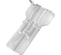 Mission Darts Force 90 | Système d'aile moulée/arbre | Mallette de rangement | Plusieurs couleurs, blanc transparent, Taille unique, Étui moulé pour ailettes