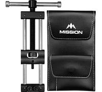 Mission Darts R-Point Expert Repointer Adulte Unisexe, Argent/Noir, Standard