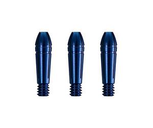 Mission Darts | Tige de fléchettes Titan Fox avec pointes en aluminium titane (bleu, seulement 3 pointes de rechange)