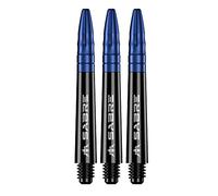 Mission Darts Tiges Sabre | Polycarbonate | Noir/Bleu | Tweenie (S1519)