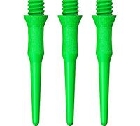 Mission Darts Titan Drift Pro Lot de 50 pointes de fléchettes à pointe souple en plastique, vert fluo, 50 points (X9167)