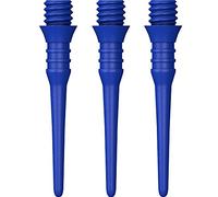 Mission Darts Titan Pro Lot de 50 pointes de fléchettes à pointe souple en plastique 2ba, bleu (X9158)