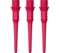 Mission Darts Titan Pro Lot de 50 pointes de fléchettes à pointe souple en plastique 2ba, rose fluo (X9161)