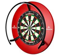 Mission Darts Torus 270 | Système d'éclairage LED pour cible de fléchettes avec accès facile à la zone de jeu de fléchettes pour un jeu illimité. Disponible en noir, rouge et bleu sablé