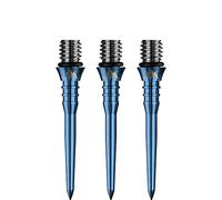 Mission Darts X2620 Titan Pro Pointe de conversion rainurée en titane Bleu 26 mm