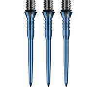 Mission Darts X2622 Titan Pro Pointe de conversion rainurée en titane Bleu 34 mm