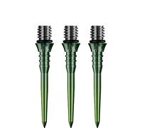 Mission Darts X2623 Titan Pro Pointe de conversion rainurée en titane 26 mm Vert dégradé
