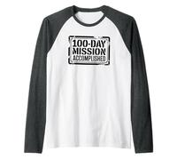 Mission de 100 Jours de Little Soldier accomplie Manche Raglan
