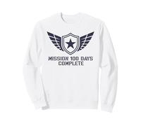 Mission DE LA Force 100 Jours D'ÉCOLE DE L'AIR COMPLÈTE pour Une Famille DE Militaires Sweatshirt