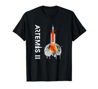 Mission de lancement de fusée Artemis 2 SLS vers la Lune et au-delà T-Shirt