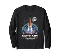 Mission de Lancement de fusée Artemis II 2026 vers la Lune (Artemis 2) Manche Longue