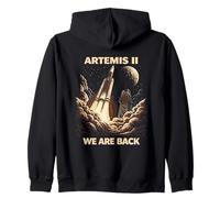 Mission de Lancement de fusée Artemis II vers la Lune (Artemis 2) Sweat à Capuche