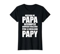 Mission De Papa Accomplir Nouveau Défi Ebe Grand-père T-Shirt Graphique avec Valeur