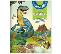 Les Incollables - Mission Dinosaures - Mes énigmes en stickers