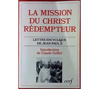 Mission du christ rédempteur