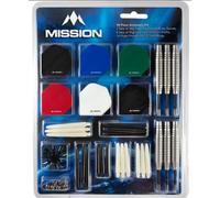 Mission Fléchettes Femmes D'Affaires Kit - 90 Pièces - Steeldart Set Débutants