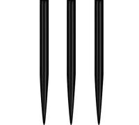 Mission Glide Pointes de rechange pour fléchettes Noir 32 mm