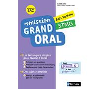 Mission Grand oral STMG - Terminale - Bac 2026 - Epreuve finale Tle Grand oral