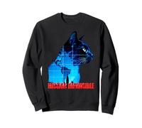 Mission Impawsible. Citation Amusante de Chat pour Les Amoureux des Chatons Sweatshirt