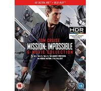 Mission Impossible 1-6 Movie Collection (4KUltra-HD) (13 Blu-Ray) [Edizione: Regno Unito] [Import]