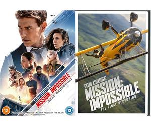 Mission: Impossible 2-Movie Collection DVD - Mission: Impossible - Dead Reckoning & The Final Reckoning 2-Movie Collection - Mission Impossible 7 & 8 DVD 2 - Movie Collection DVD